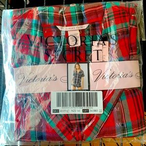 Victoria’s Secret flannel pajamas short set